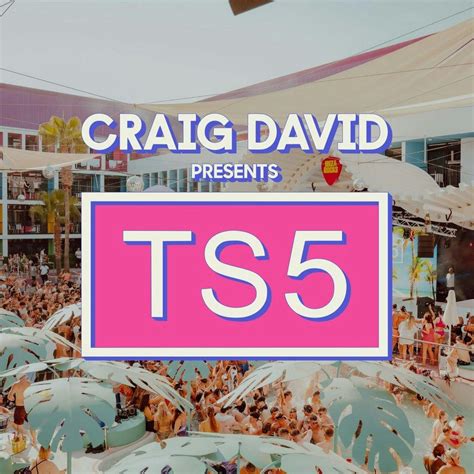 Craig David Presents Ts5 Tickets Ibiza Rocks Hotel Sant Antoni De