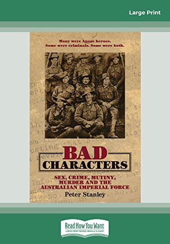 Buy Bad Characters Sex Crime Murder And Mutiny In The Great War Book