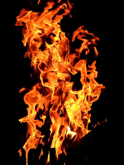 Yangın Duvar Kağıdı Arka Fon şenlik Ateşi Yanmak Yanan Ateş Alev