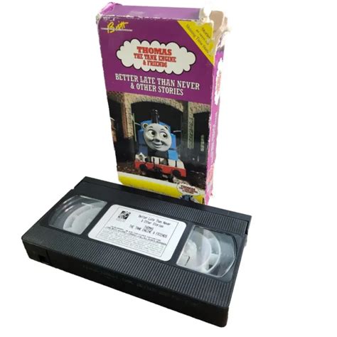 Better Late Than Never Thomas The Tank Engine And Friends Vhs