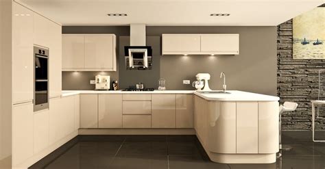 It's because white gloss kitchens work well in both traditional and contemporary styles and can take on a number of designs such as coastal living, rustic chic, vintage charm and classic mod. Wren Living - Modern Style Kitchens, Free 3D Planning ...