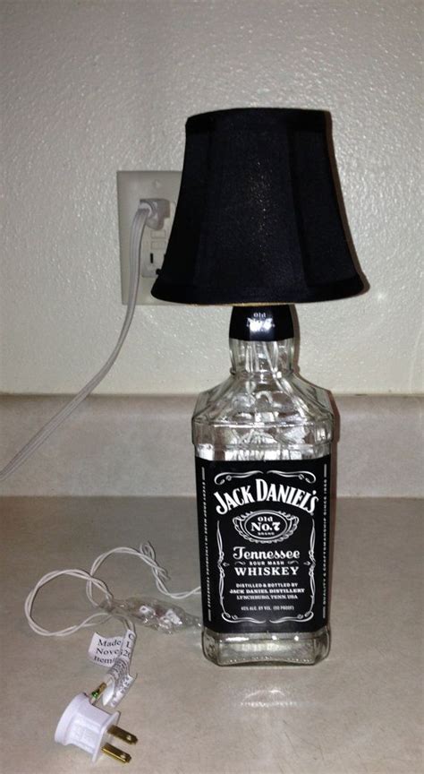 Jack Daniels Lighted Bottle Lamp