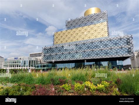 The New Library Of Birmingham Which Is The Largest Public Library In