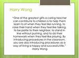 Images of Harry Wong Classroom Management