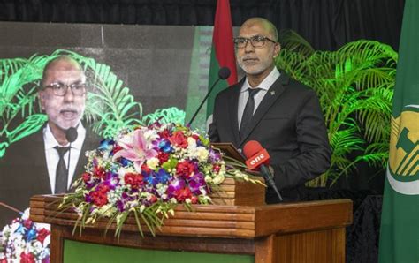 Islamic Minister Dr Ahmed Zahir Hurihaamv
