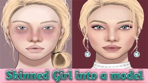 Transform A Pale Skinned Girl Into A Modelbeauty Makeup Animation Clinic Salon Asmr Youtube