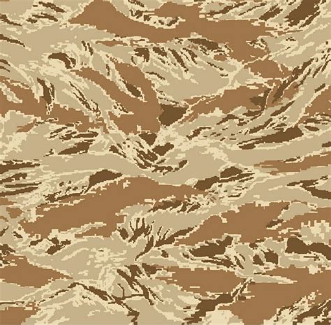 Digital Desert Tiger Stripe Camouflage Camo Patterns Tiger Stripes
