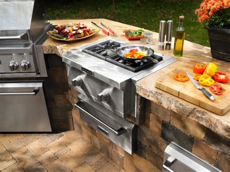 This idea surely tugs at your heart. Outdoor Kitchen Appliances | HGTV