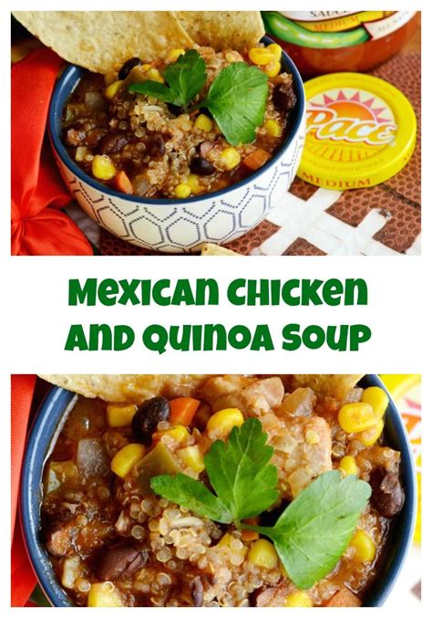 This recipe makes plenty so you can pour it over the turkey, the stuffing, and the red chile enchiladas (because even at thanksgiving, it's okay to go christmas). Mexican Chicken and Quinoa Soup | Recipe | Easy ...