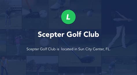Scepter Golf Club Sun City Center Fl Local Golf Spot