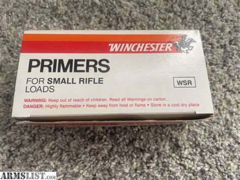 Armslist For Sale Small Rifle Primers