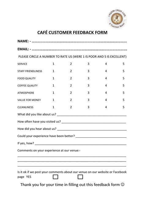 What To Include In Customer Feedback Forms With Samples