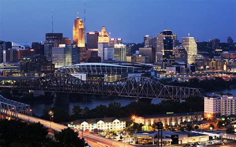Soirée Cincinnati Hd Fond Décran Télécharger Fond Décran Panoramique