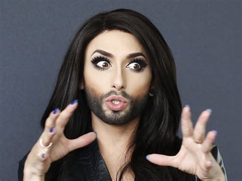 conchita wurst hints she will host eurovision 2015 in austria the independent