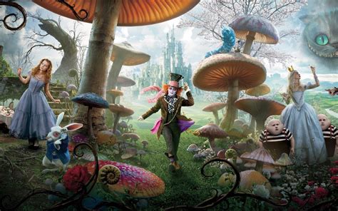 Wallpaper Alice in Wonderland Movies