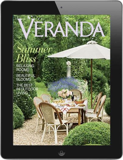 Veranda Magazine Digital Subscription