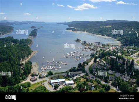 Ganges Salt Spring Island Bc Aerial Photographs Of The Southern Gulf