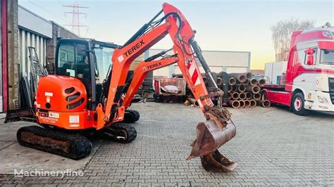 Terex Tc37 Hydraulic Mini Excavator For Sale Netherlands Twello Ga37604