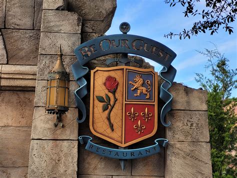 Be Our Guest Restaurant Overview Disneys Magic Kingdom Dining Dvc Shop