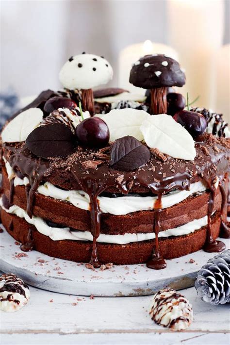 Marzipan, either homemade or shop bought, is applied to fruit cakes to create a smooth foundation for the icing. Best Christmas Cake Good Housekeeping - Christmas Cake Recipe Chocolate Cherry Christmas Cake ...