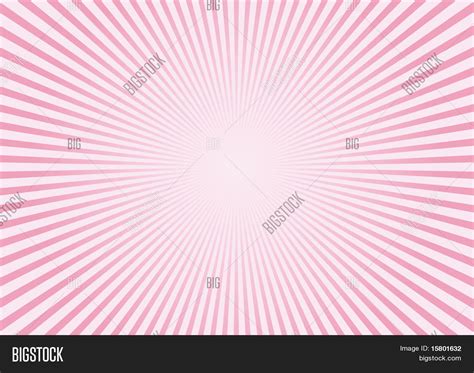 Rays On Pink Vector And Photo Free Trial Bigstock