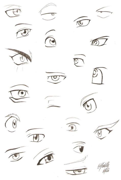 Anime Boy Eyes Drawing Reference Idea By Mirioismyson On Faceseyes