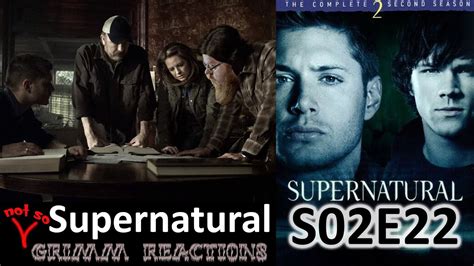 all hell breaks loose part 2 supernatural s02e22 reaction and review first time watching youtube