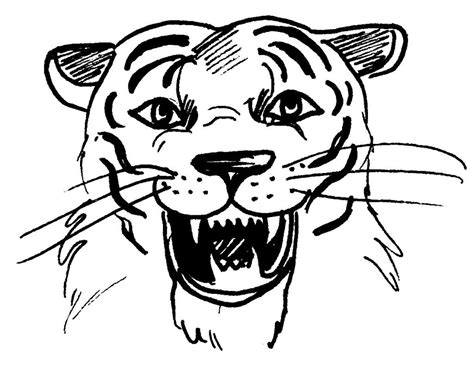 72 dessins de coloriage tigre à imprimer sur LaGuerche com Page 1