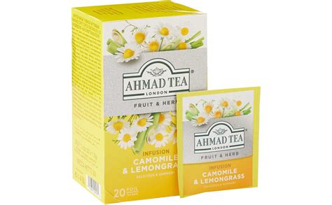 Ahmad Camomile And Lemongrass Fruit Tea 20tb 30g Baku Market Us