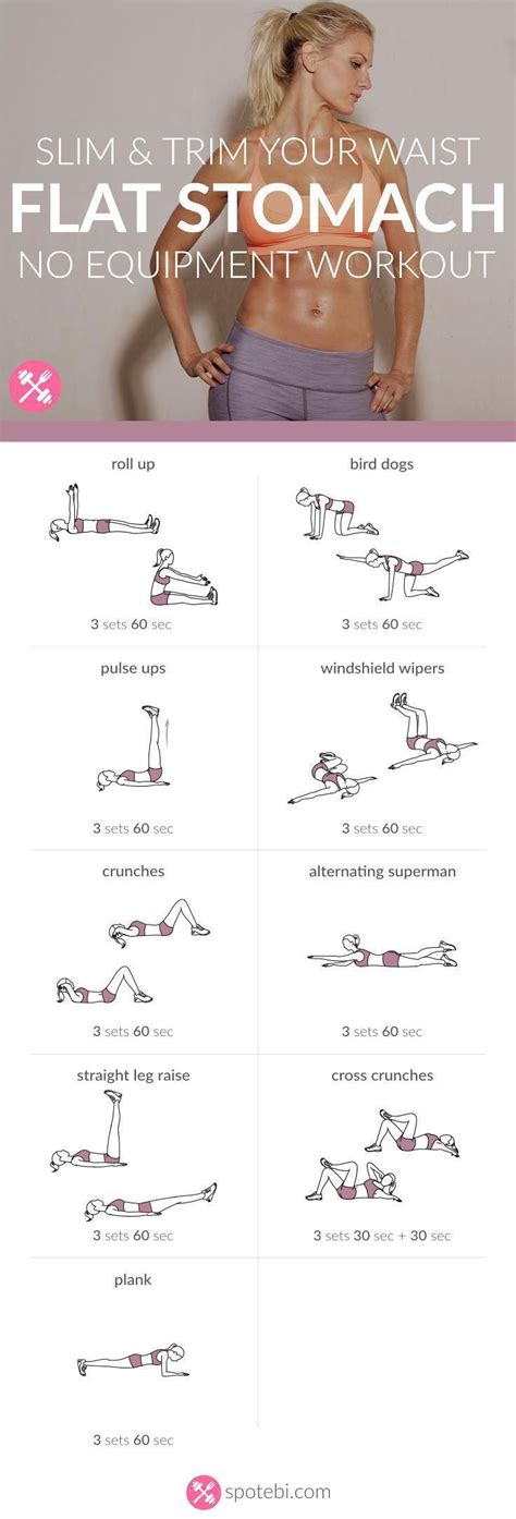 9 Amazing Flat Belly Workouts To Help Sculpt Your Abs Workout For