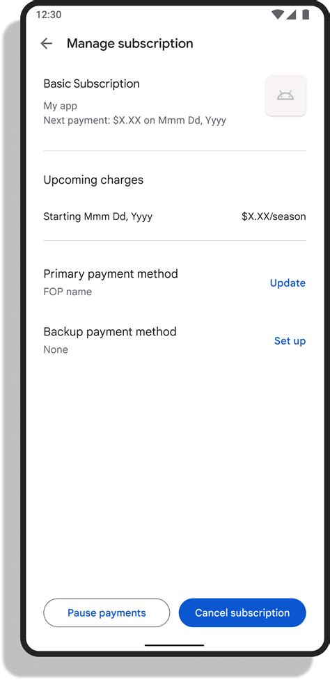 About subscriptions | Google Play's billing system | Android Developers