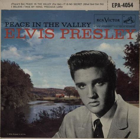 Elvis Presley Peace In The Valley Ep Us 7 Vinyl Single 7 Inch Record