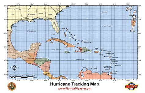 Printable Hurricane Tracking Map Customize And Print