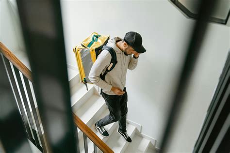 Man Going Down The Stairs · Free Stock Photo