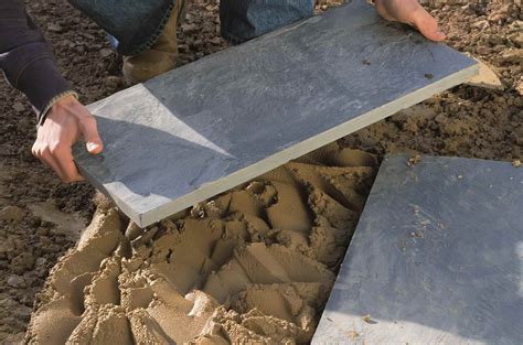 Laying Slabs On Mortar Concrete Paving Slabs Patio Slabs Patio Tiles