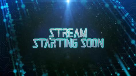 Free Stream Starting Soon Overlay Template Stream End
