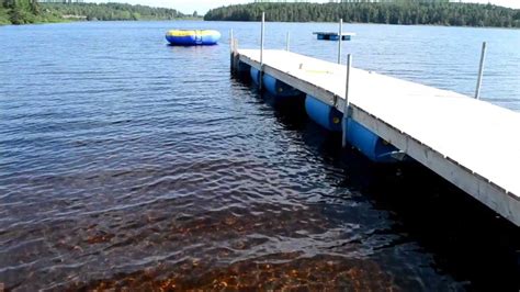 How To Build A Floating Dock Using Barrels Youtube