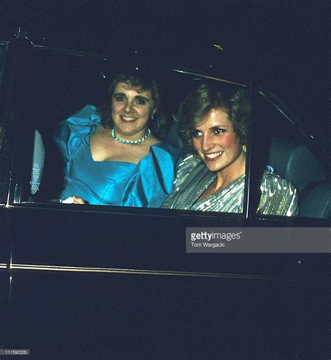 June 15 1985 Hrh Diana Princess Of Wales With Her Lady In Waiting Anne Beckwith Smith Royal