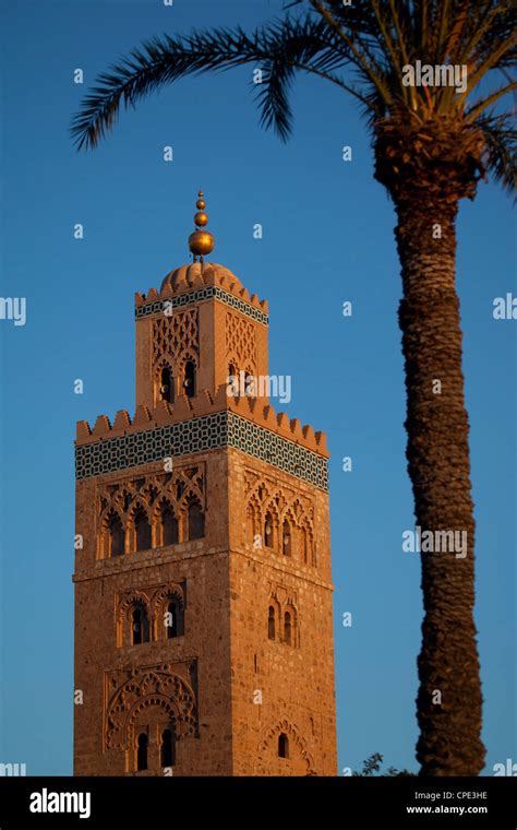 Minaret Of The Koutoubia Mosque Hi Res Stock Photography And Images Alamy