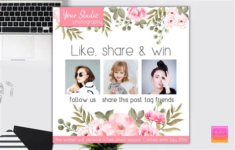 Instagram giveaway templates help you save time and increase the chance to have a successful contest. 2019 Contest Template Giveaway Template Facebook Template ...
