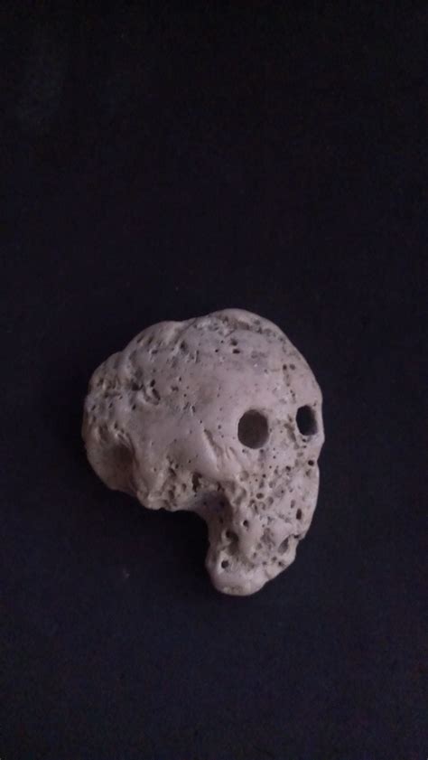 Odd Shaped Rock Human Skull Its Real Collectors Weekly