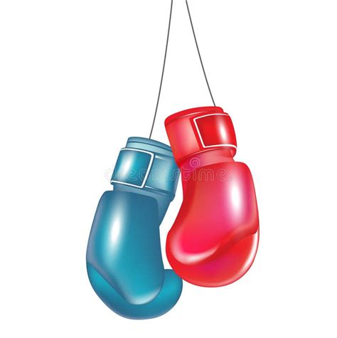 Two Boxing Gloves Hanging Royalty Free Stock Photography Image 25799777
