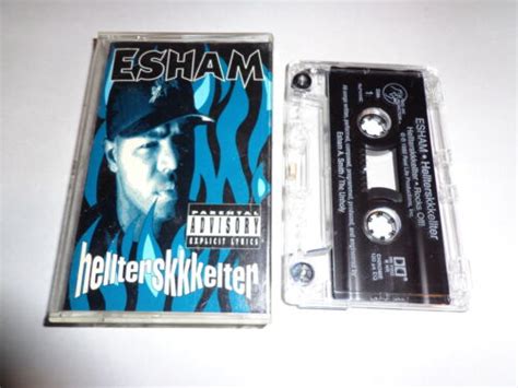 Esham Hellterskkkelter Rare 1992 Reel Life Cassette Tape Icp Rap
