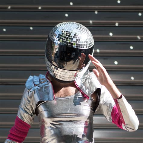 Disco Helm 2020 Glamouröse Disco Kugel Spiegel Kachel Etsyde