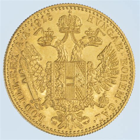 1915 Austria 1 Ducat Gold Coin Agw 1107 Oz Property Room