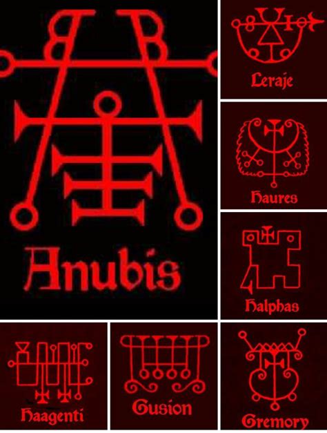 Demon Sigils In 2023 Demon Symbols Magic Symbols Occult Symbols