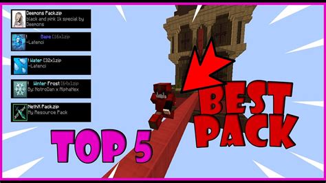 5 Top Best Bedwars Texture Packs 189 Youtube