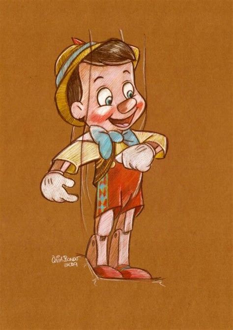 Pinocchio Of Disney By Joaquimbundo On Deviantart Disney Art