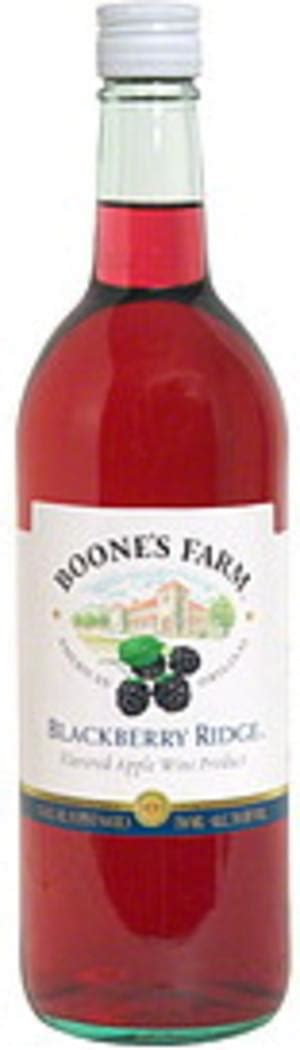 Boones Farm Blackberry Ridge 254 Oz Nutrition Information Innit