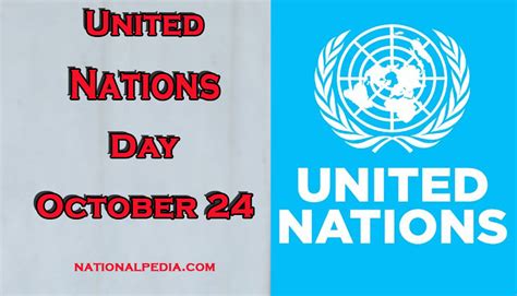 United Nations Day October 24 Logo Pictutre